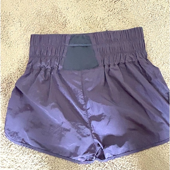 Free People Movement Purple Shorts Size Medium! Free People Bag included! - Picture 6 of 8